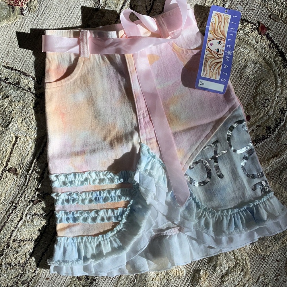NWT Boutique Bought Little Mass Boutique Girls Skirt orig 126